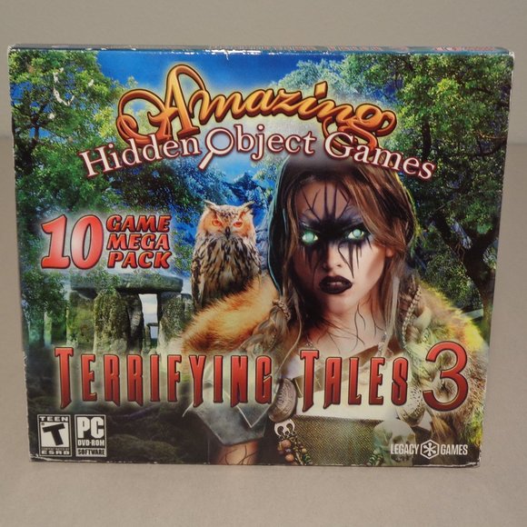 TERRIFYING TALES 3 / 10 Game Mega Pack New PC DVD-ROM Video Game